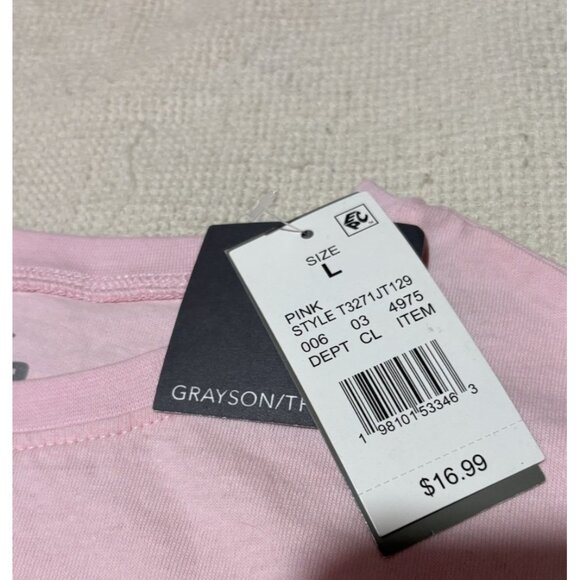 Women’s Fanta Short Sleeve Oversized Graphic T Shirt Size Large L Pink - Picture 3 of 8